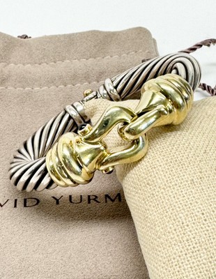 Yurman Buckle David Yurman Women's Cable Classics Bracelet Gold David  Yurman 10mm Gold Buckle Cable Bracelet