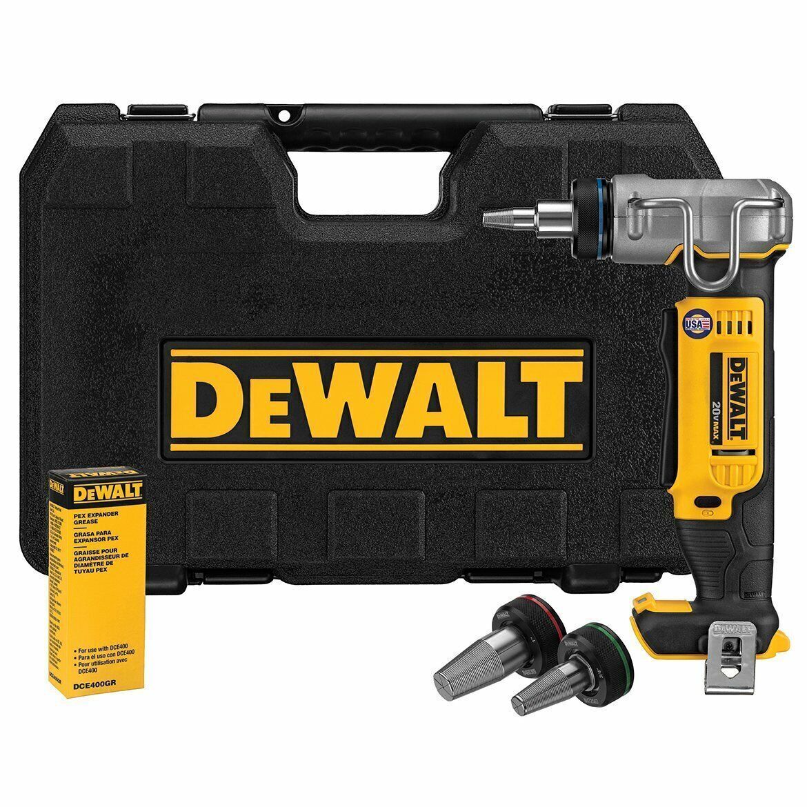 DeWALT DCE400B 1-Inch PEX Cordless Expansion Tool Bare No Battery