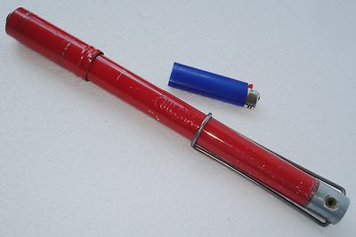 MOTO GILERA ORIGINAL PUMP VINTAGE RED TIRES 31.5 CM MOPED PUMP OMAS MILAN