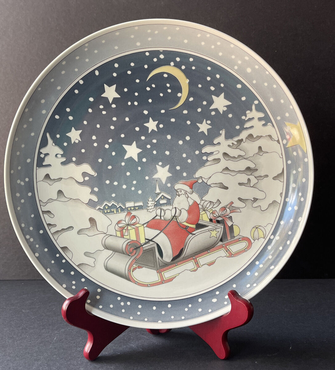 Villeroy & Boch Christmas Porcelain Wall Plate Villeroy & Boch Christmas Porcelain Wall Plate