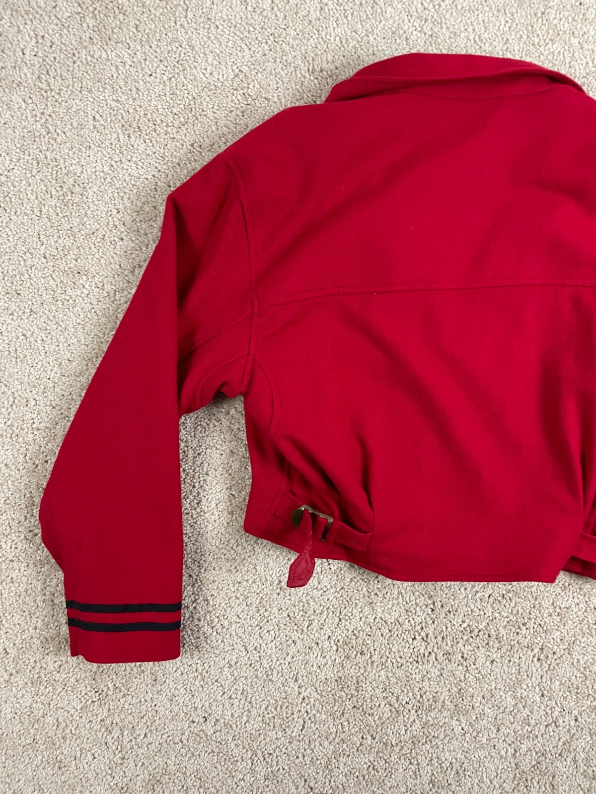 Lizwear Basic Jacket Womens Small Wool Lined Butt… - image 8