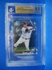 YOSHITOMO TSUTSUGO 2017 Bowman Chrome Mini Prospects #62 BGS GEM MINT 9.5