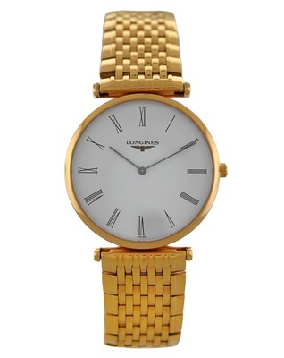 Longines La Grande Classique L4.709.1.11.8 Gold Plated Steel 33MM Unisex  Quartz