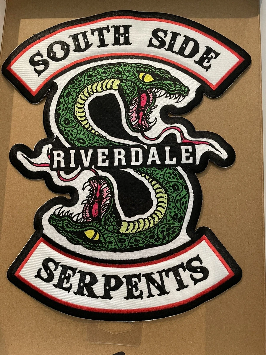 Riverdale Southside Serpent Iron On Large Jacket Patch Hot Topic New Unused 12