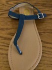 “Floopi” Women’s Size 9 Slingback Flat Blue Sandals-USED-Great Condition  — photo 6