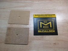 McCulloch Chainsaw Air Filters Power Mac 6 & PM 6A