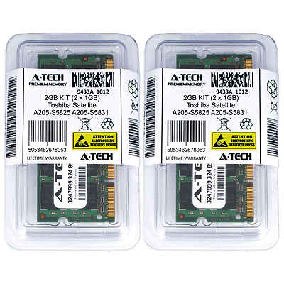 Barrette RAM 2Go DDR2 Pour Toshiba Satellite A205-S5833/S5879 - PC2-5300 SODIMM - Neuf Sous Blister