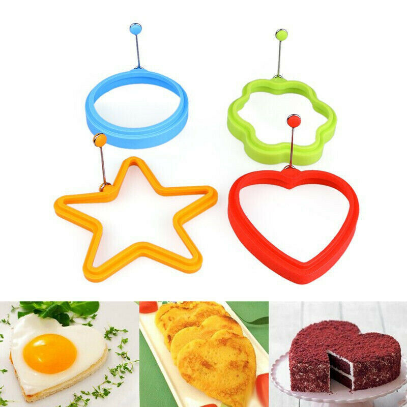 Silicone Lowest price challenge Omelette San Antonio Mall Mould Pancake Ring Shaper Fried Egg Cook