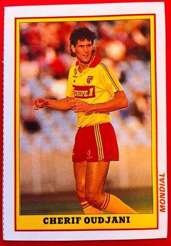 FOOTBALL CARD MAURICE JOHNSTON FC NANTES 1987 - 1988 FICHE MONDIAL COLLECTOR