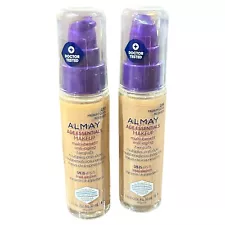 2Almay Age Essentials Multi Benefit Make Up Foundation 115 Medium Cool Sealed