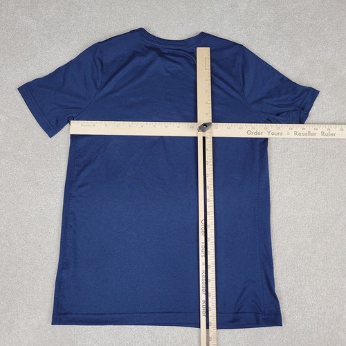 Nike Shirt Girls Large Blue DriFit Lakers Cheerleading Swoosh Graphic Sports - Picture 7 of 10