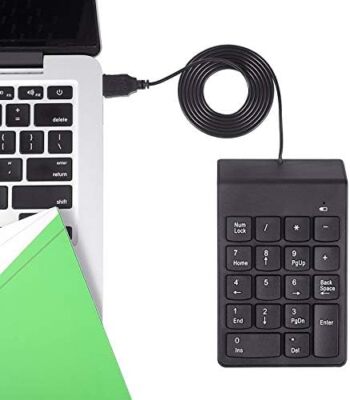 USB Numeric Keypad,Kadaon USB 18 Key Number Numeric Keypad Keyboard for Lapto,PC