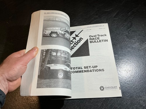 Mopar Oval Track Modifications Performance Book Chrysler Direct Connection 1983 - Picture 6 of 20