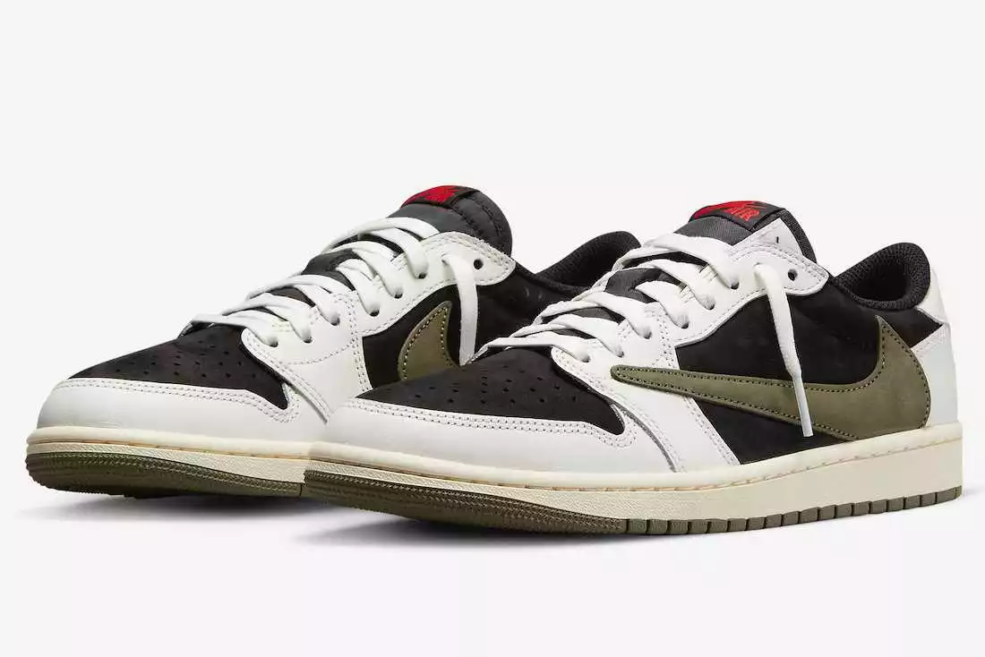 Travis Scott Air Jordan 1 Low OG Black/Olive