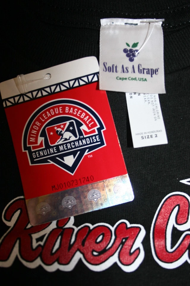 NUEVA CAMISETA DE BÉISBOL DE LIGAS MENORES AAA SACRAMENTO RIVER CATS MILB 2T Niño pequeño Foto 3 de 3