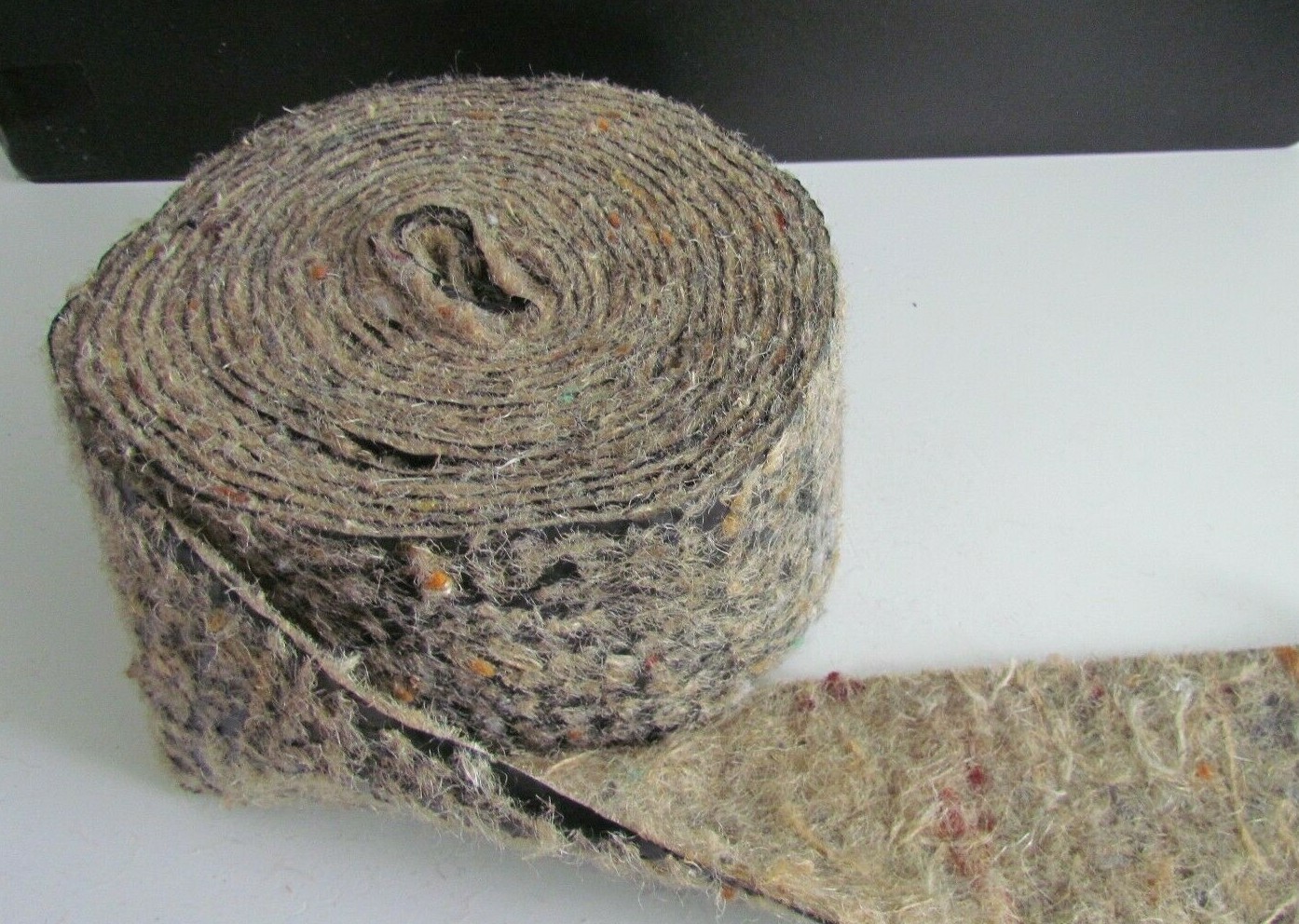HAIR FELT LAGGING 7.2m X 105mm PIPE WRAP INSULATION