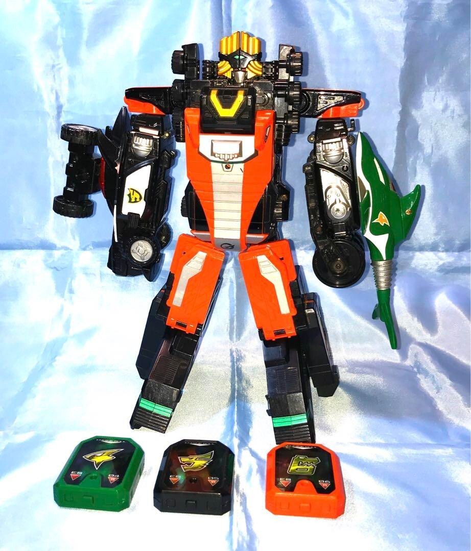 Power Rangers RPM Go-Onger DX Gunbir-Oh Megazord BANDAI Tokusatu