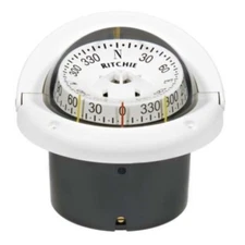 Ritchie Helmsman White Flush Mount Compass | 743W