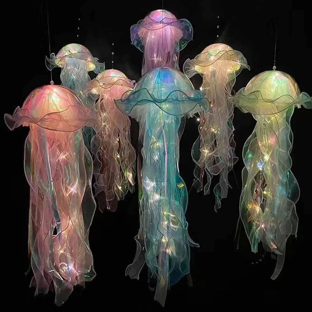 Lamp cheap with jellyfish