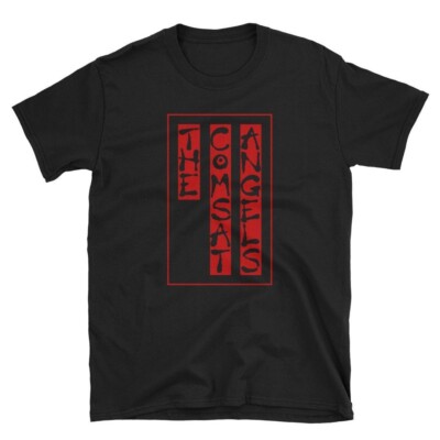 The Comsat Angels T-shirt Black Full Size 100% Cotton BT1092