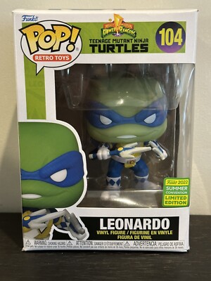 Funko Pop! Teenage Mutant Turtles Leonardo 104 Summer Convention 0 1