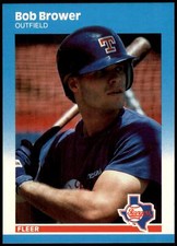Bob Brower #U-10 1987 Fleer Update