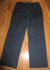 dockers stain defender flat front khaki pants size 14m nwt