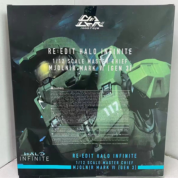 ゲームキャラクター RE:EDIT HALO INFINITE SCALE MASTER CHIEF RE: Edit Halo Infinite 1/12 Scale Master Chief Mjolnir Mark