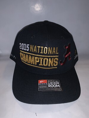 Alabama Crimson tide 2015 National Champions Nike Dri-Fit locker