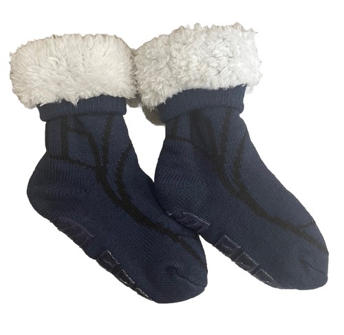 Hunter Kids Original Boot Slipper Socks Size S Blue/Black 5783 - Picture 4 of 4