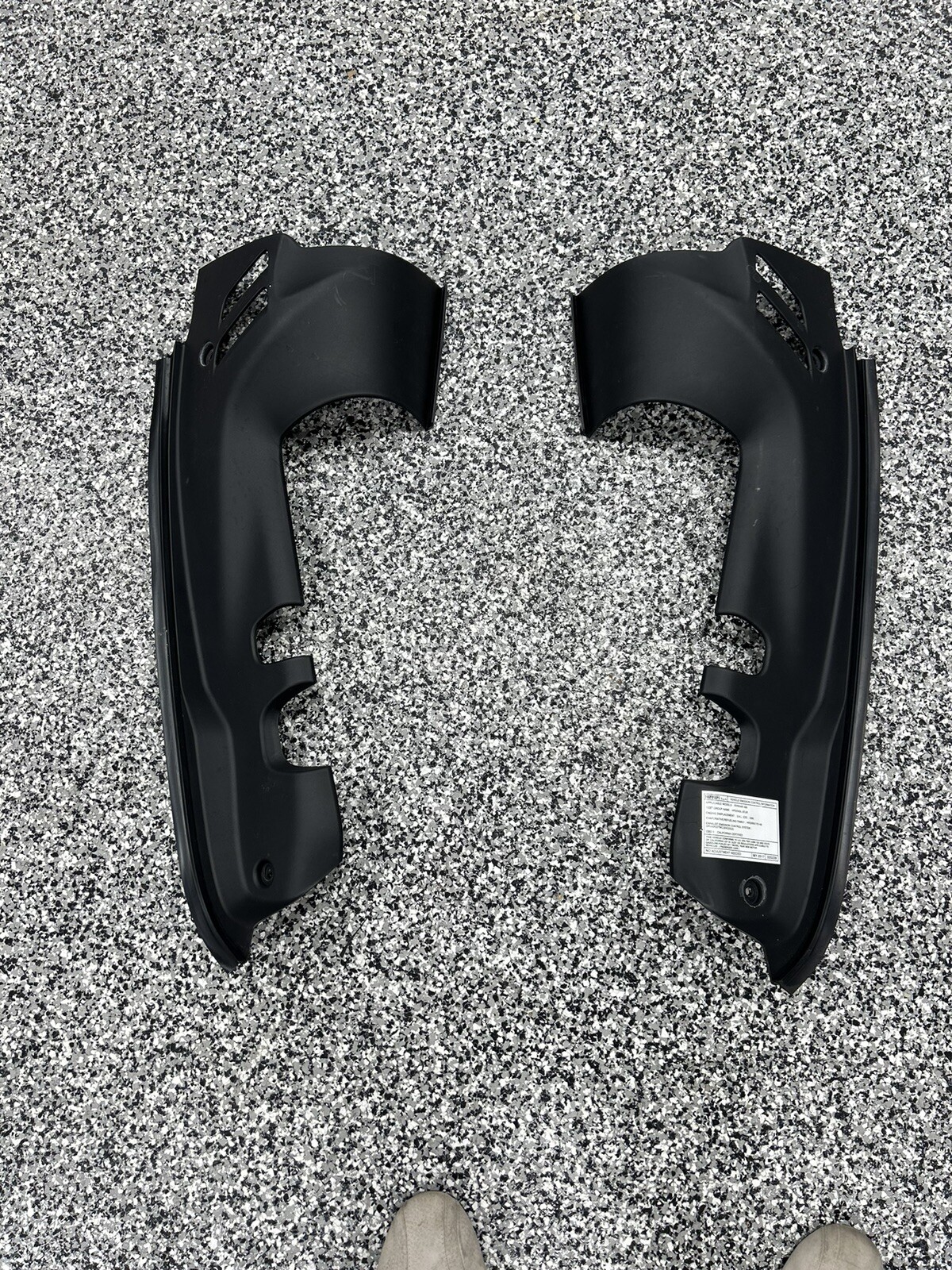 Ferrari 488 Spider Engine Trim Pieces