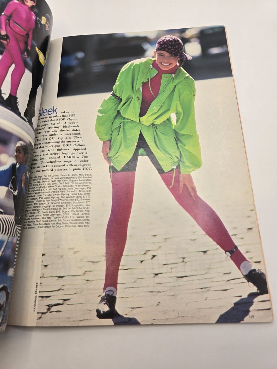 Vintage Seventeen Magazine October 1987 Angie Harmon Cutting Crew