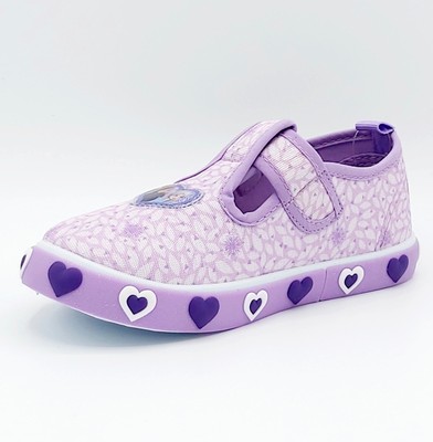 scarpe ballerine FROZEN da bambina in tela pantofole bimba asilo scuola  strappo | eBay