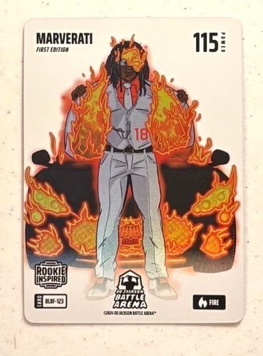 Bo Jackson Battle Arena Marverati Blizzard Fire BLBF-123 Marvin Harrison Jr.