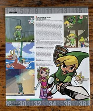 Legend of Zelda: The Wind Waker Gamecube 2003 Print Feature Preview Ad Art