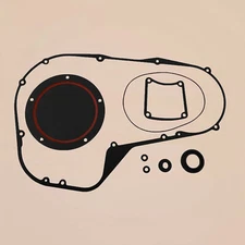 Clutch Primary Cover Gasket Kit For Harley Electra Glide Road King 1999-2006