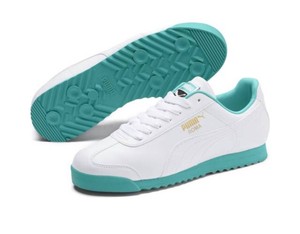 puma roma blanco con azul