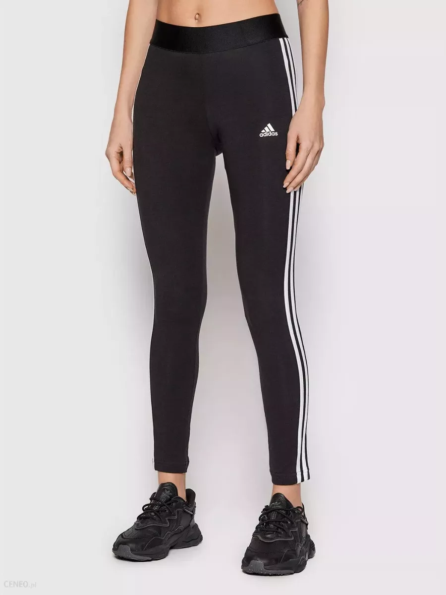 Adidas Womens 3 Stripes Leggings GL0723 Loungewear Extra Slim - S