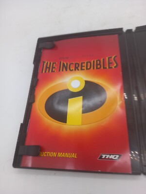 Disney Pixar Die Unglaublichen PC / MAC CD Rom Videospiel THQ mit Handbuch 3 Discs