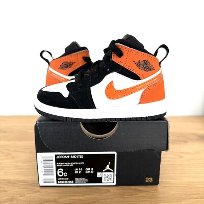 【激レア】NIKE BABY JORDAN 1 Amazon.com | Jordan Baby Boy's 1 Mid SE Craft (Infant
