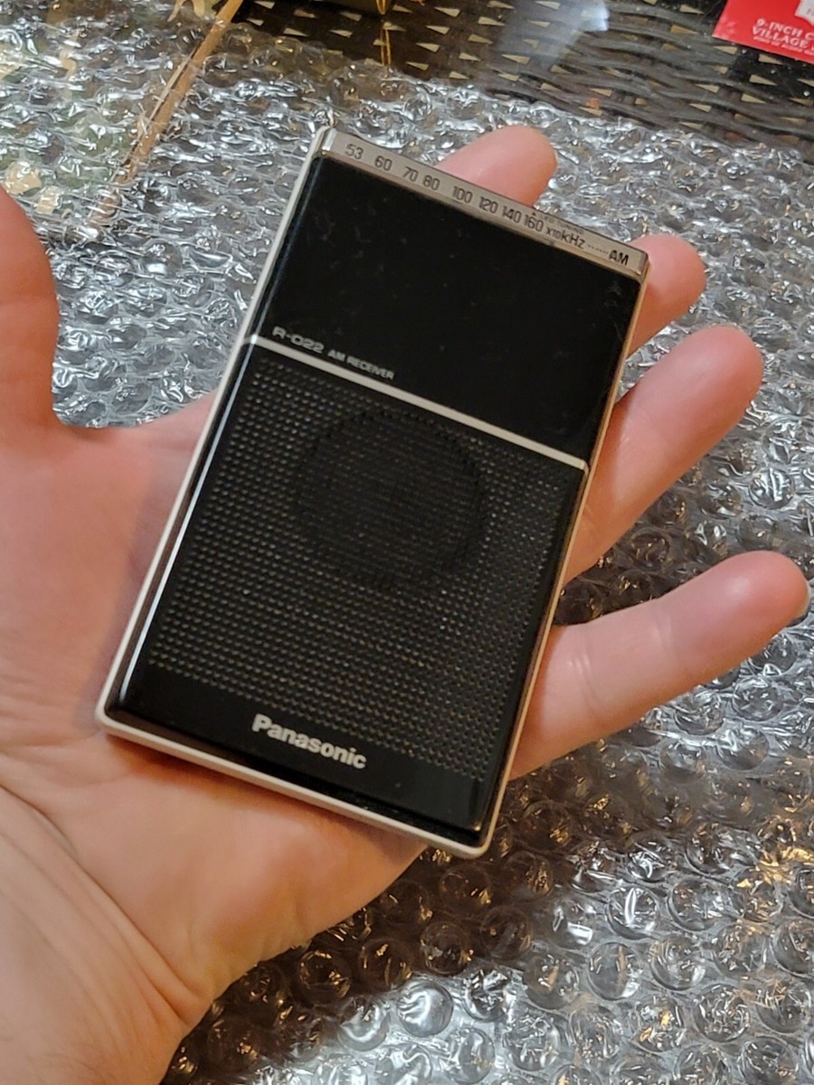 Vintage National Panasonic PEPPER R-022 Receiver Slim Line Vintage National Panasonic PEPPER R-022 Receiver Slim Line