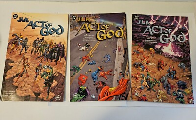 JLA Act Of God Books 1 To 3