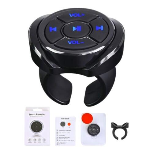 Bluetooth Bike Car Steering Wheel Media Music Remote Button - Picture 1 of 12