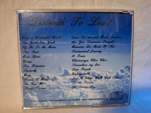 Listenin' To Lew ! par un artiste inconnu - (????/CD) *Canada* - Photo 2/3