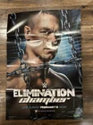 WWE Elimination Chamber Hulu John Cena Poster 38.75” x 26.75"