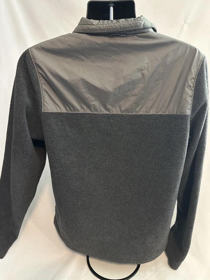 Chaqueta Columbia Bugaboo II Fleece Interchange negra gris para hombre talla pequeña Foto 4 de 4