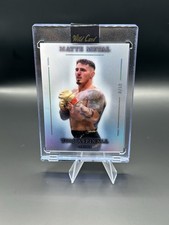 Wild Card Matte Metal Tom Aspinall Striker MMWCb1-TA Serial #8/10 MMA Card