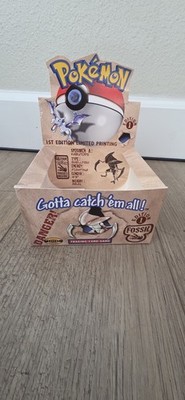 1999 Pokemon Fossil FIRST EDITION Booster Box EMPTY NO CARDS