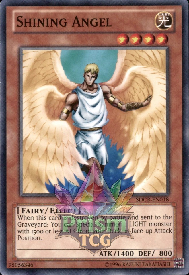 Shining Angel SDCR-EN018 Yu-Gi-Oh Rare Trading Card