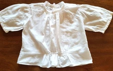 Large Cotton Thread Doll Blouse